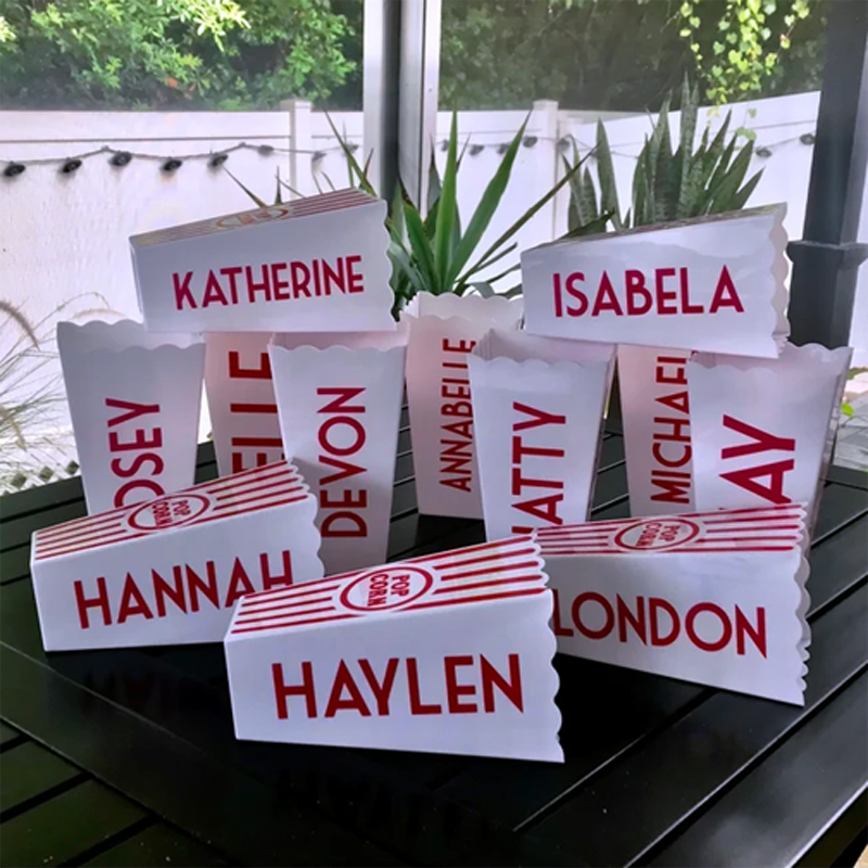 Custom Popcorn Bucket Personal - Food Snacks Name 리뷰 및 가격