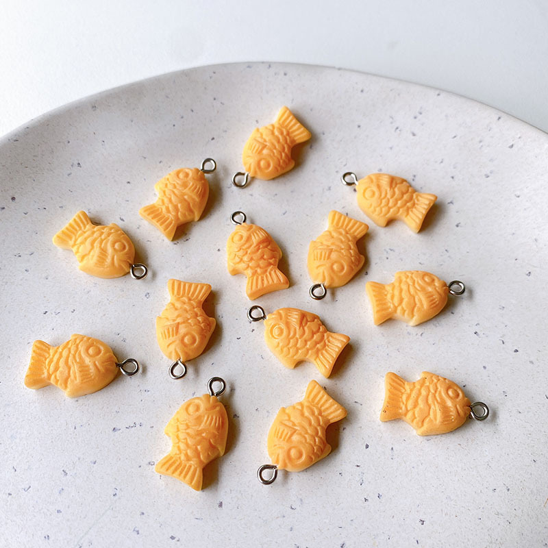 10pcs Kawaii Taiyaki Fish Char - Food Snacks To Make 리뷰 및 가격