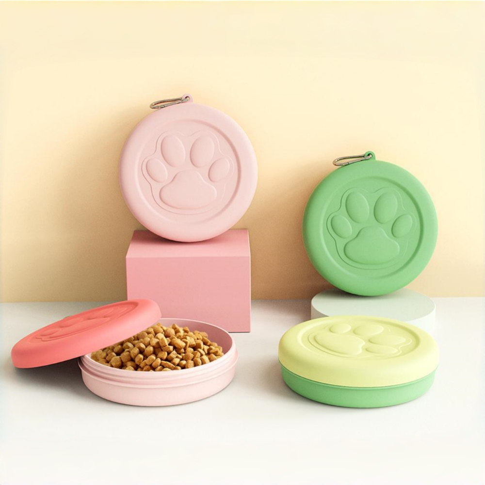 Portable Pet Bowl Set: Collaps - Food Snacks For Hiking 리뷰 및 가격