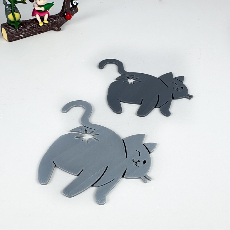 2pcs 3D Cat Butt Bread Bag Cli - Food Lovers Snacks 리뷰 및 가격