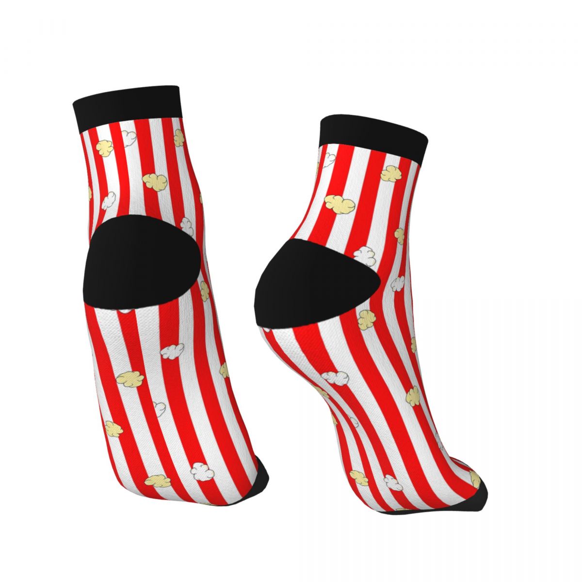 Cute Popcorn Striped Socks Sof - Food Lovers Snacks 리뷰 및 가격