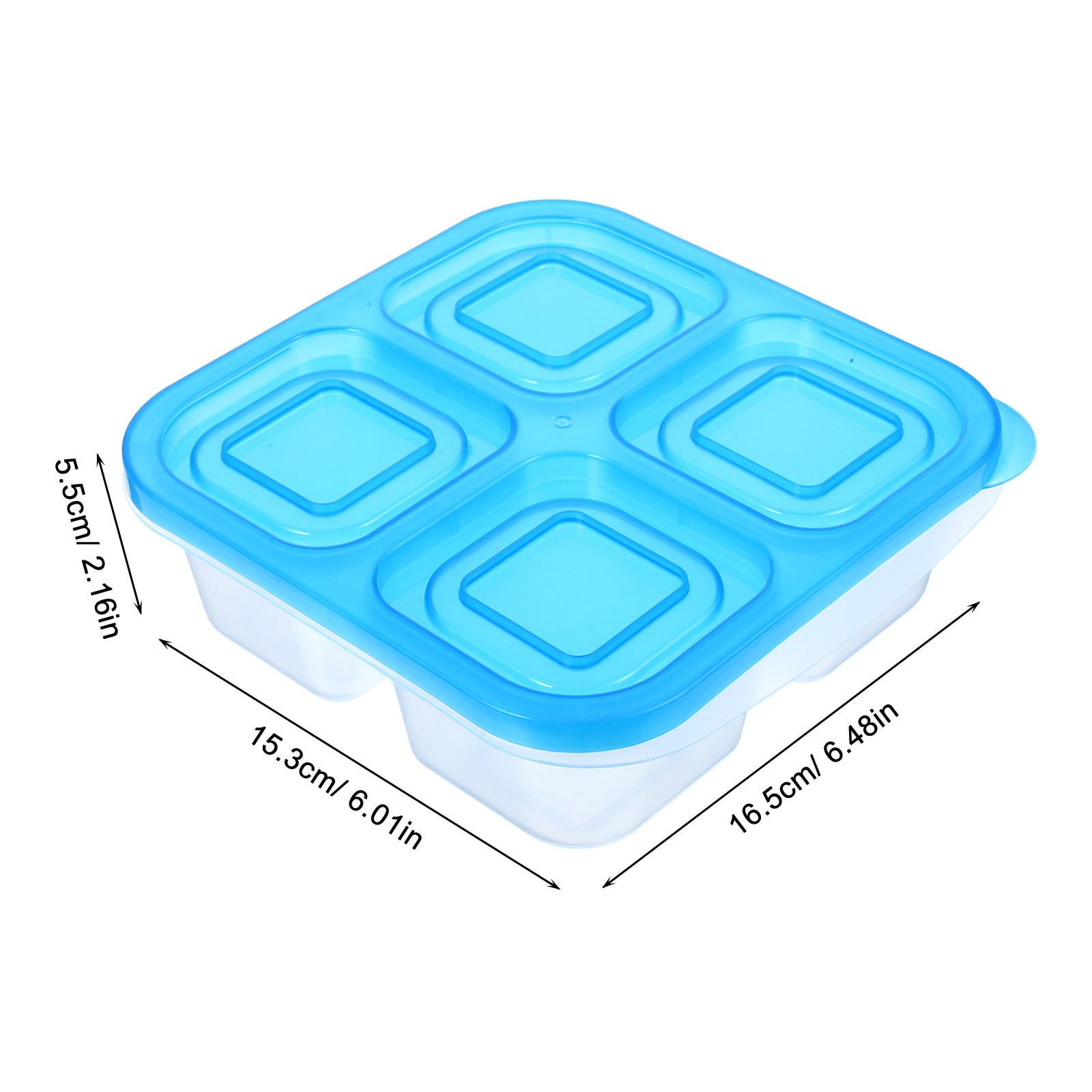Four Compartment Bento Contain - Food Snacks For Hiking 리뷰 및 가격