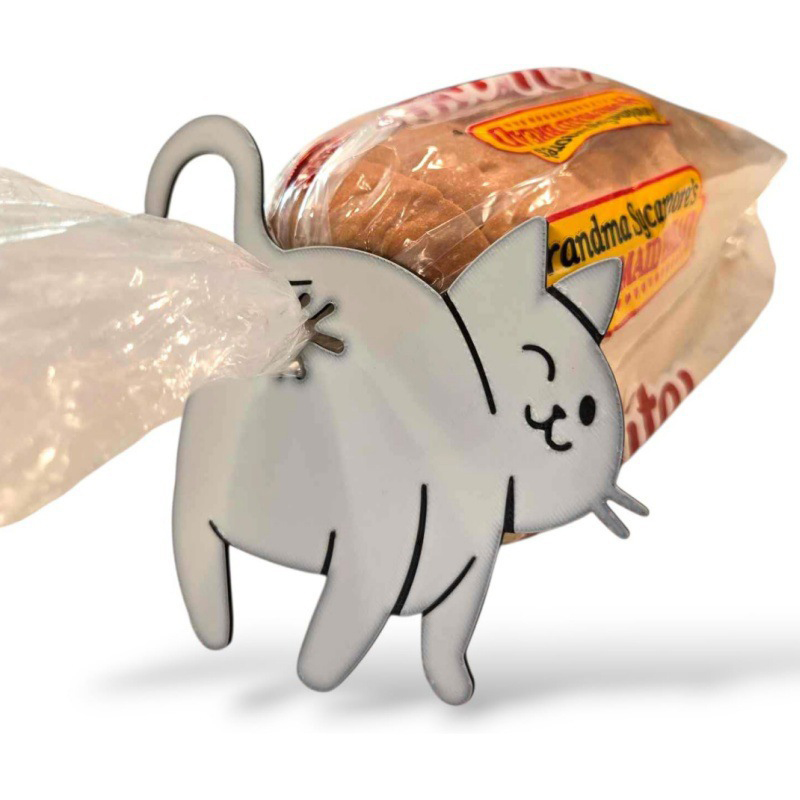 2pcs 3D Cat Butt Bread Bag Cli - Food Lovers Snacks 리뷰 및 가격