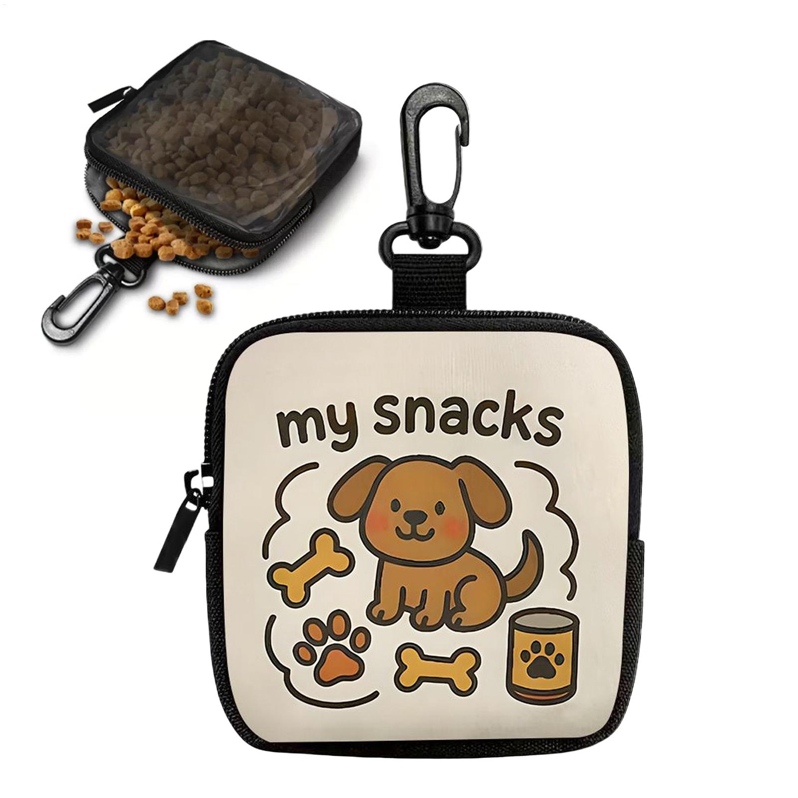 Dog Treat Pouch Portable Food  - Food Snacks For Hiking 리뷰 및 가격