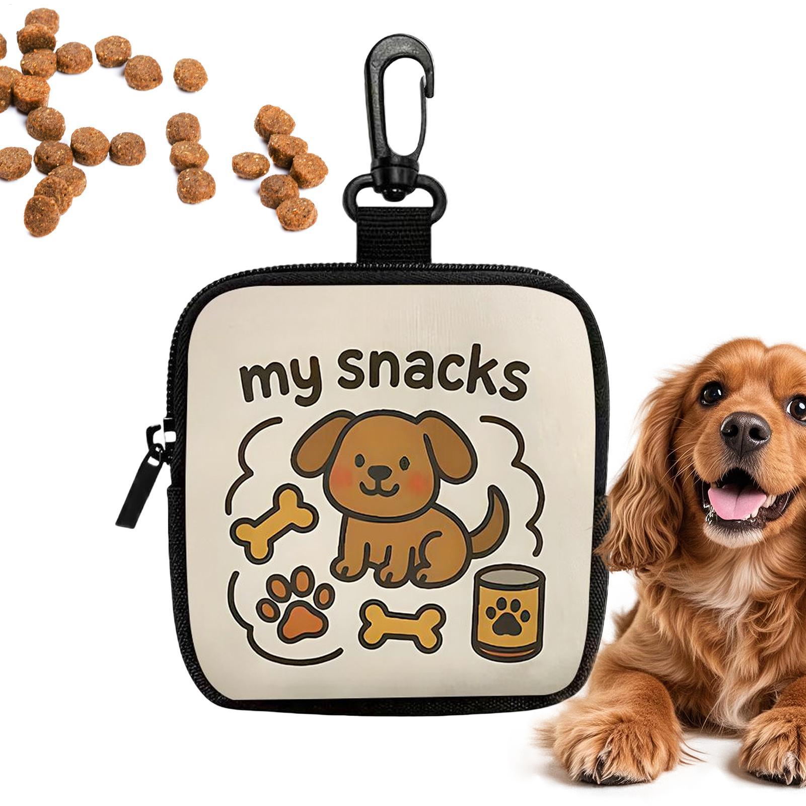 Dog Treat Pouch Portable Food  - Food Snacks For Hiking 리뷰 및 가격