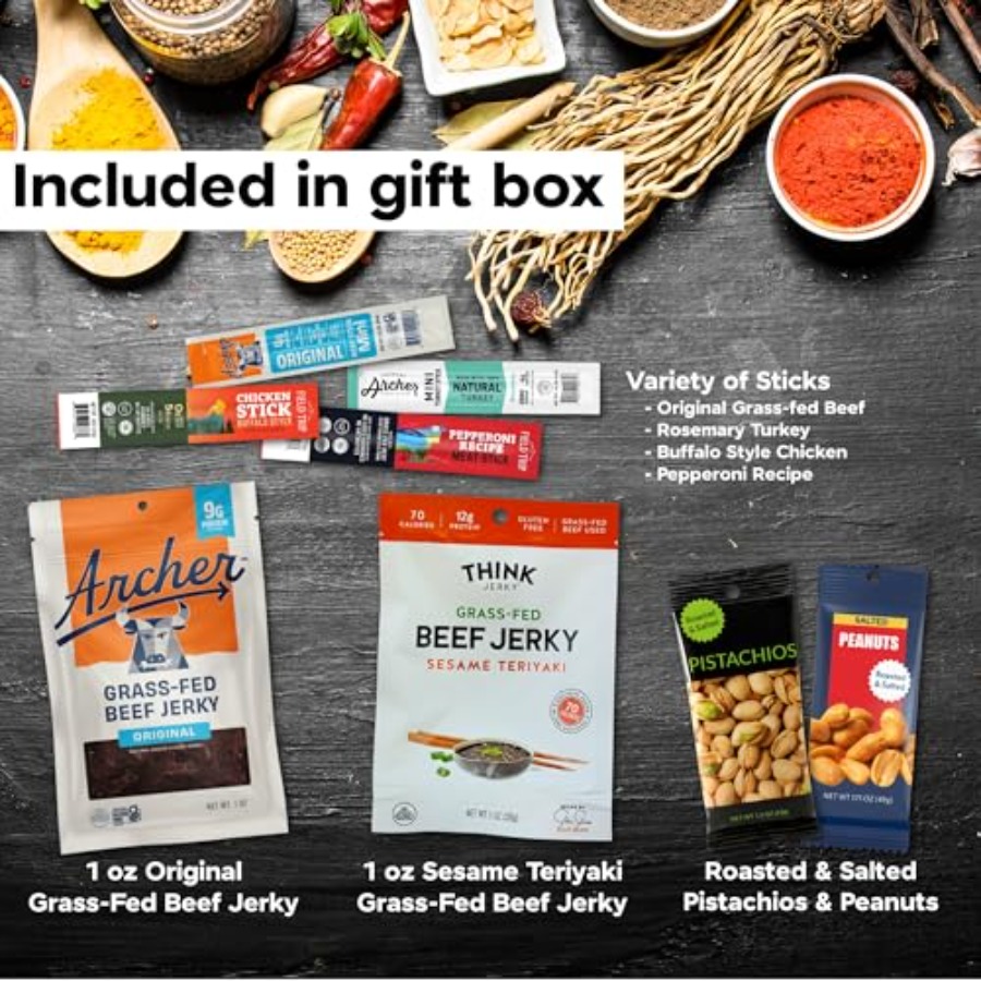 Manly Munch Box Jerky Gift Box - Jerky Beef Pack 리뷰 및 가격