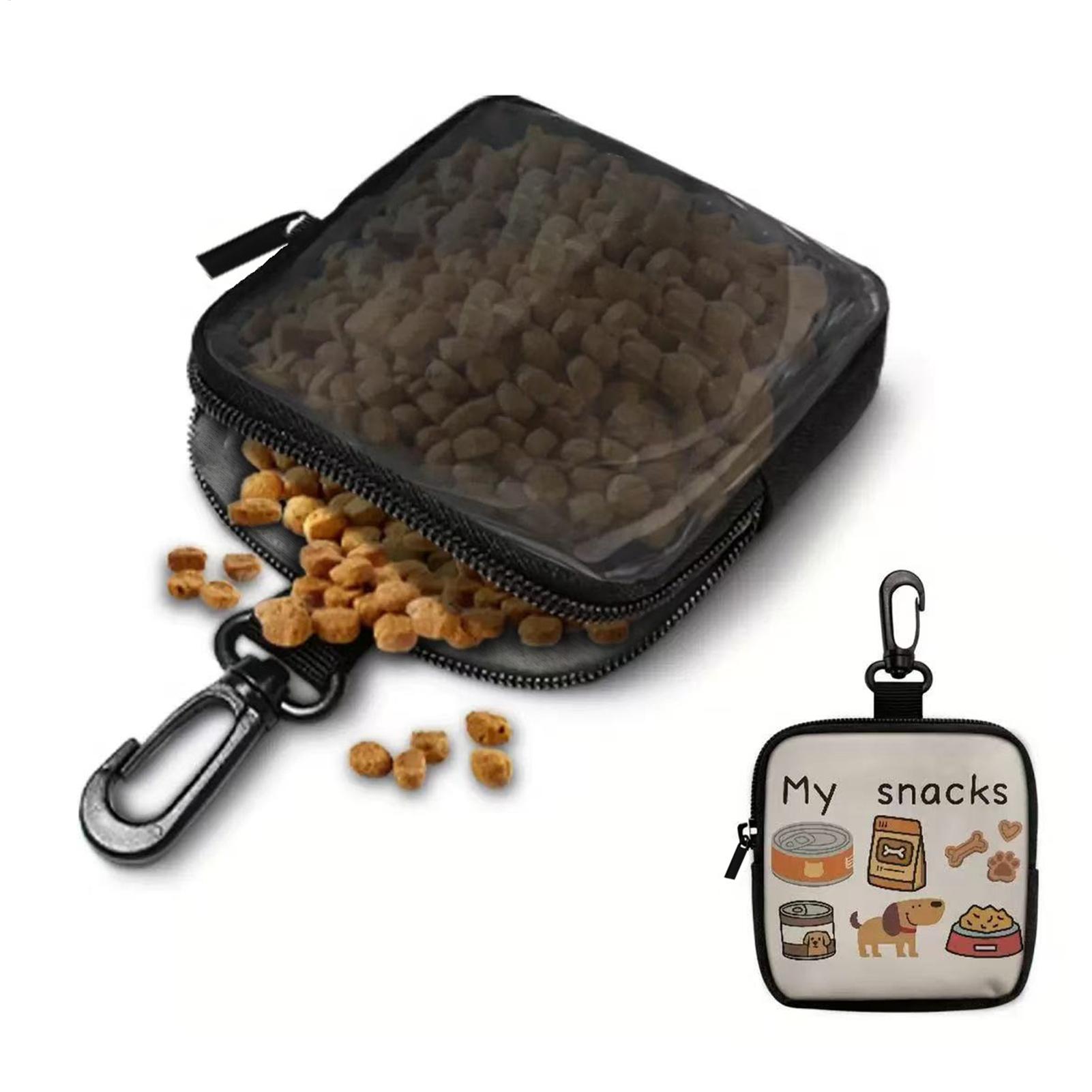Dog Treat Pouch Portable Food  - Food Snacks For Hiking 리뷰 및 가격