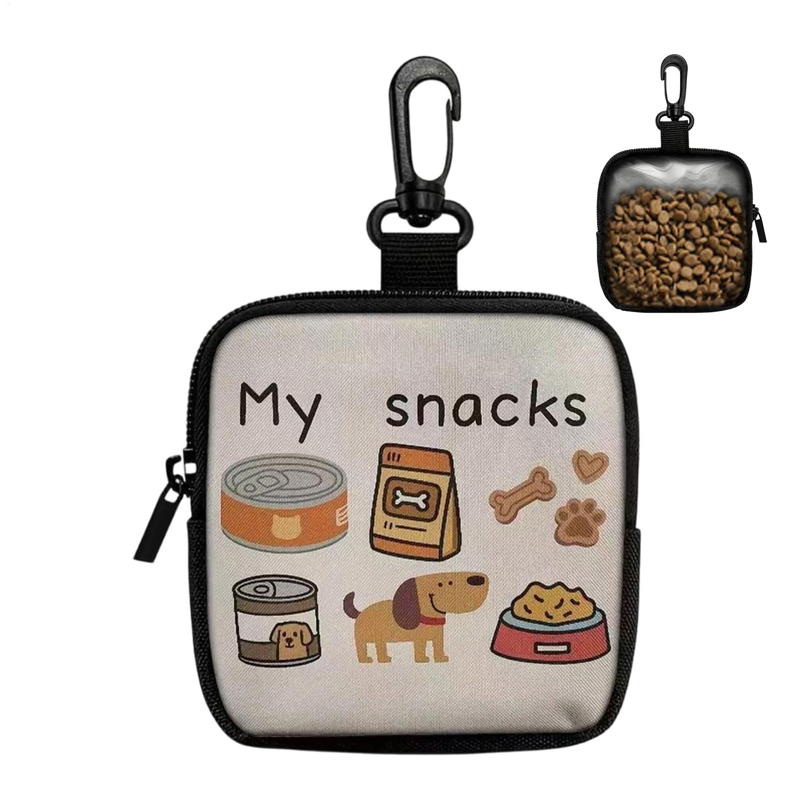 Dog Treat Pouch Portable Food  - Food Snacks For Hiking 리뷰 및 가격