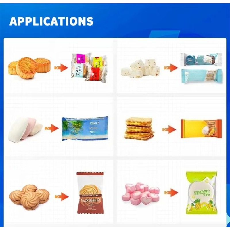 Automatic Pillow Type Packing  - Food In Snacks 리뷰 및 가격