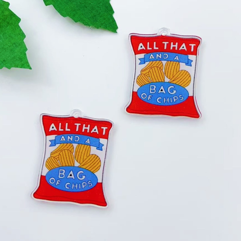 10 pieces of acrylic cartoon c - Food Snacks To Make 리뷰 및 가격