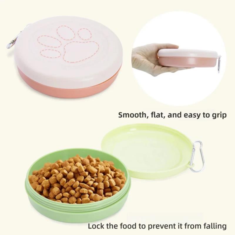 Portable Dog Food Bowl Outdoor - Food Snacks For Hiking 리뷰 및 가격