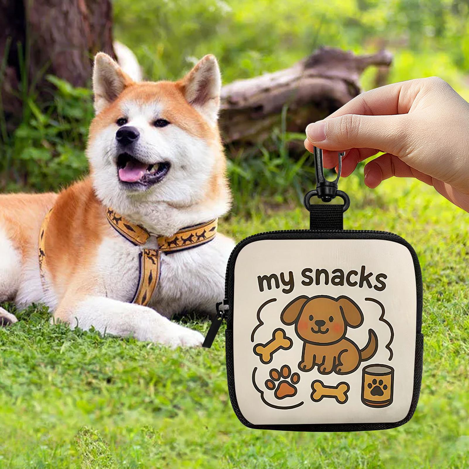 Outdoor Dog Treat Pouch Portab - Food Snacks For Hiking 리뷰 및 가격