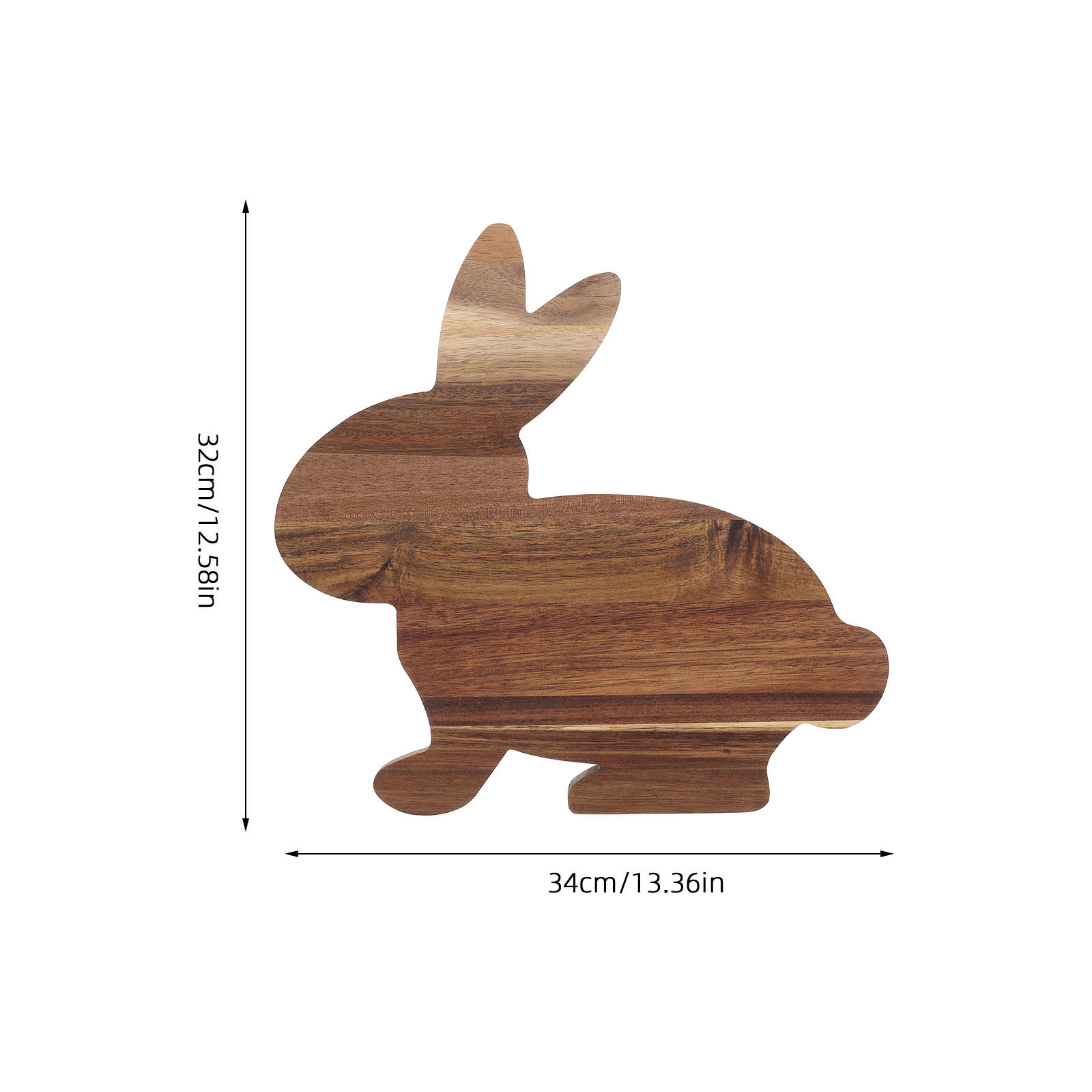 Bunny Shaped Wooden Cutting Bo - Food In Snacks 리뷰 및 가격