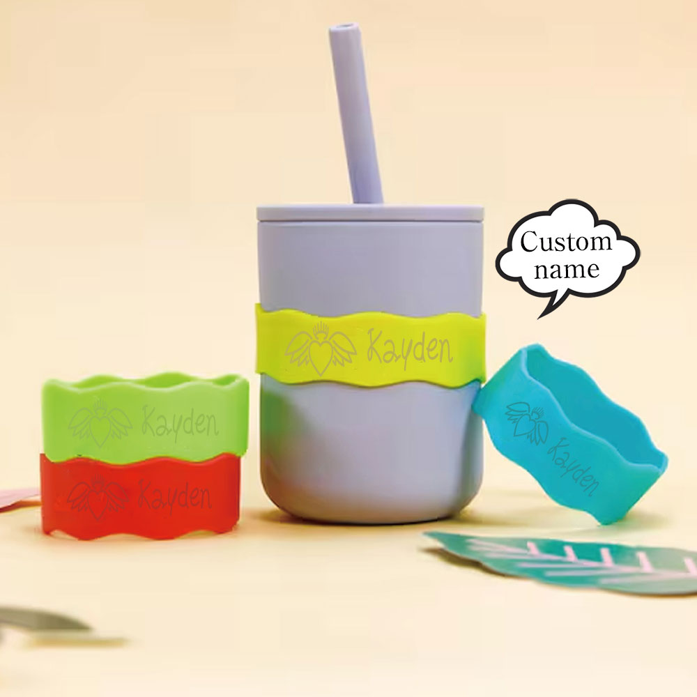 1pc Custom Name Silicone Cup S - Food Snacks Name 리뷰 및 가격