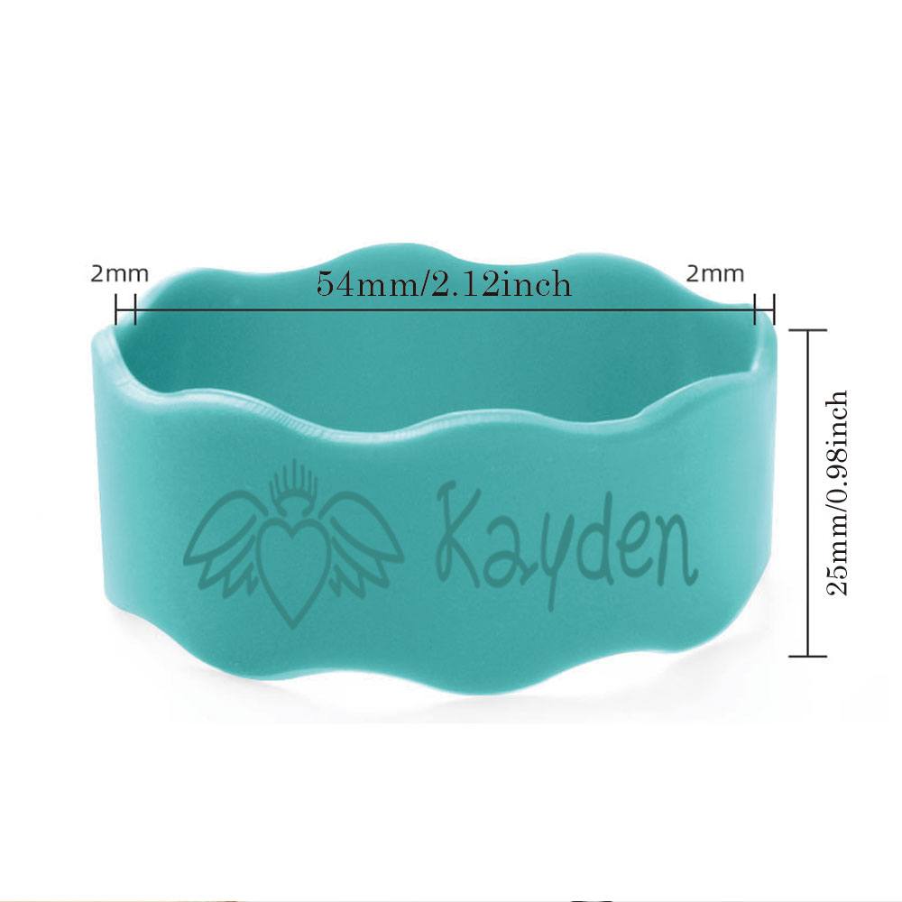 1pc Custom Name Silicone Cup S - Food Snacks Name 리뷰 및 가격