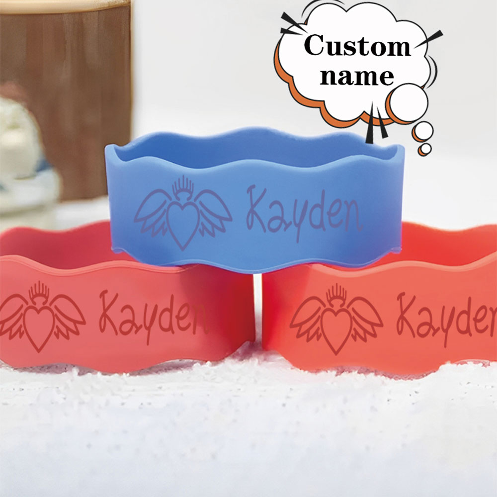 1pc Custom Name Silicone Cup S - Food Snacks Name 리뷰 및 가격