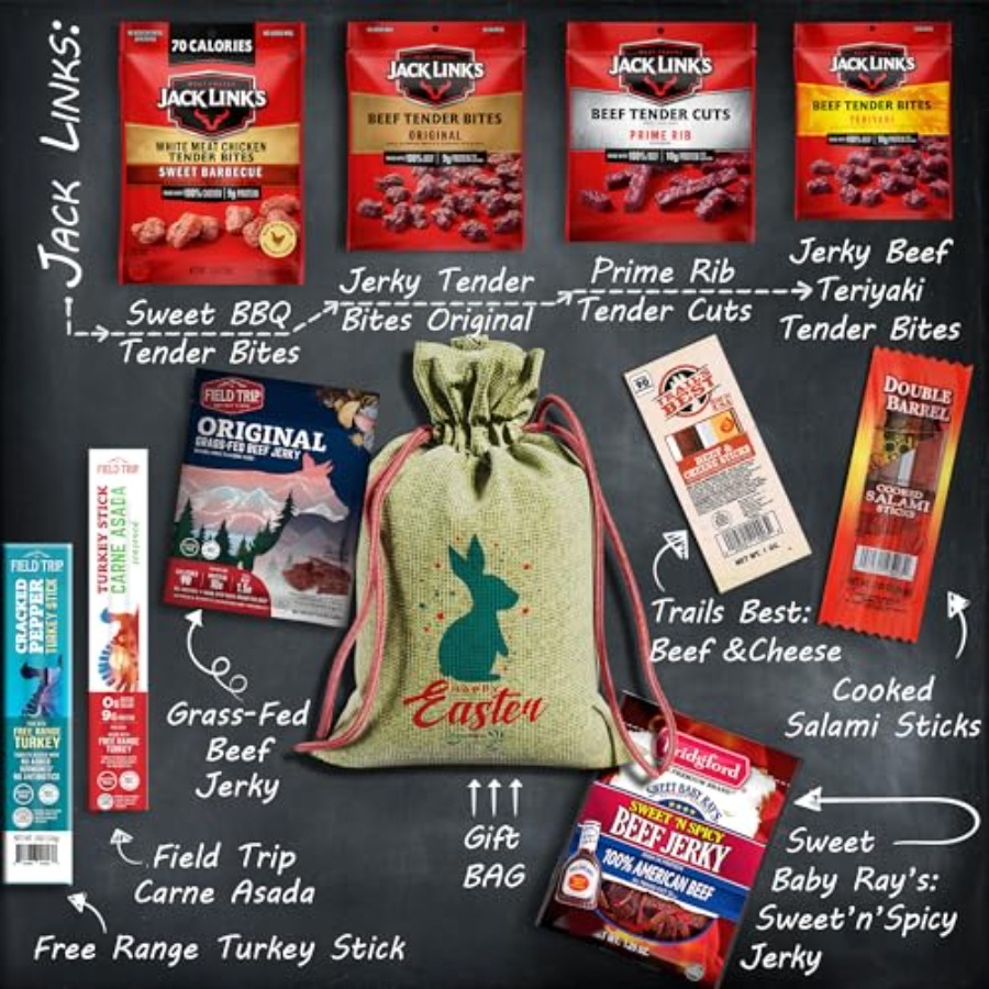 Beef Jerky Easter Basket For M - Jerky Beef Pack 리뷰 및 가격