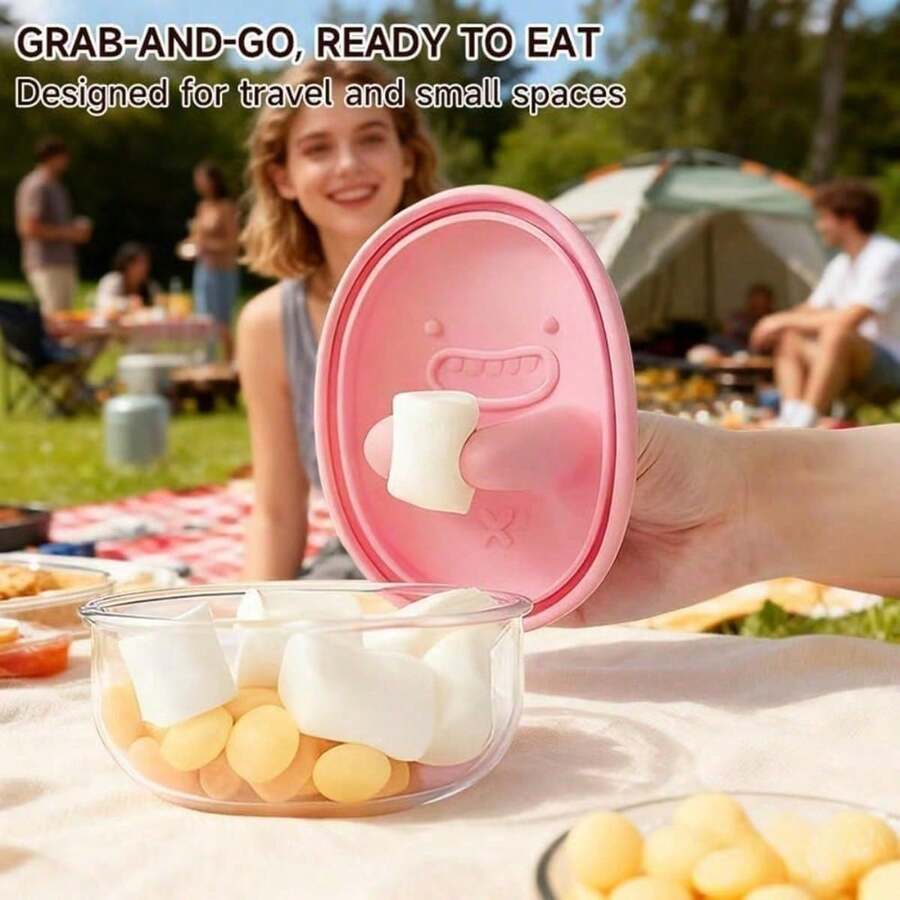 2-In-1 No-Mess Snack Container - Food Snacks For Hiking 리뷰 및 가격