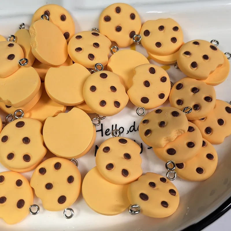 10Pcs Simulation Cookies Resin - Food Snacks To Make 리뷰 및 가격