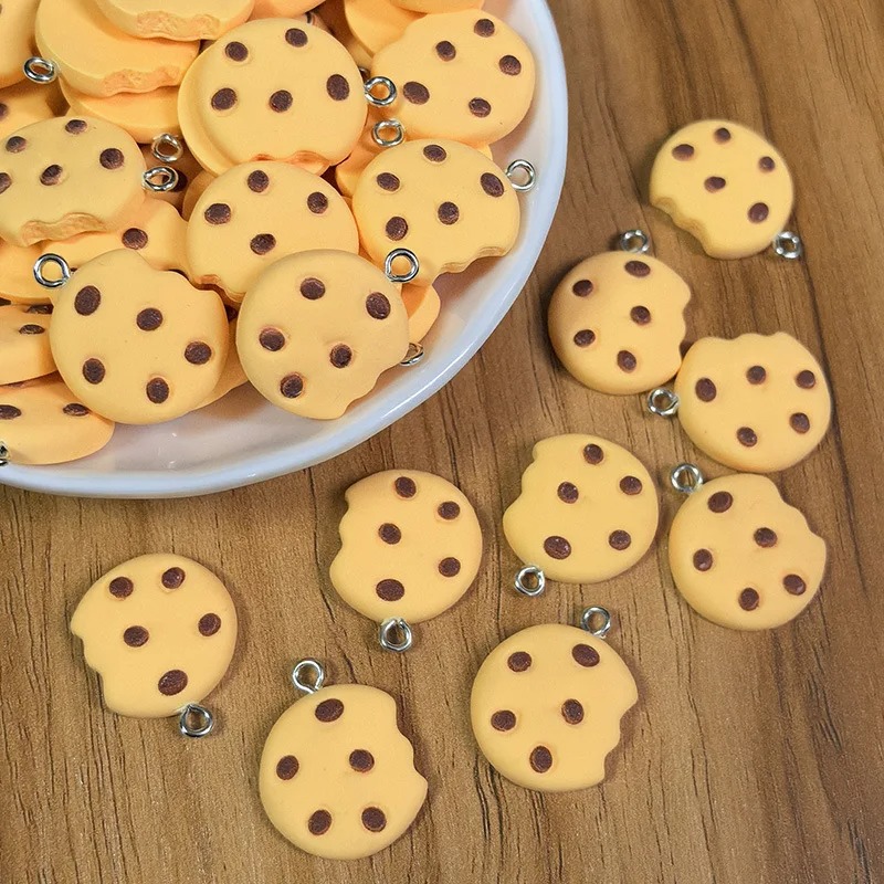 10Pcs Simulation Cookies Resin - Food Snacks To Make 리뷰 및 가격